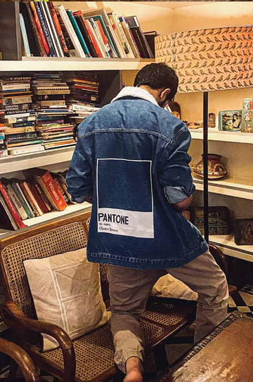Hand Painted Pantone Jacket (Oversized)